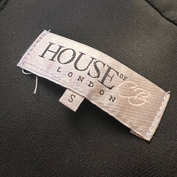 HOUSE OF CB‎ Black Bella Jumpsuit Off The Shoulder Size Small - Picture 5 of 12